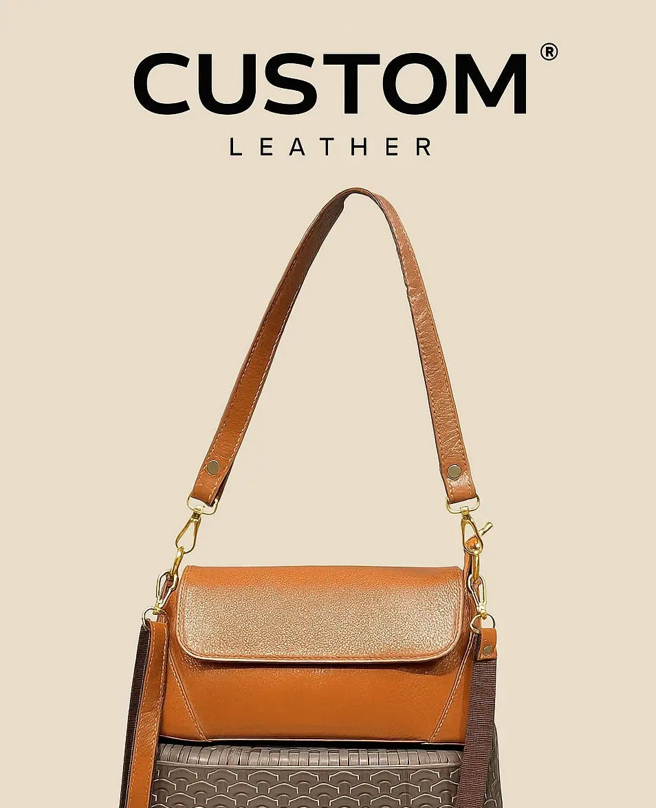 Girls' pocket sling in beige