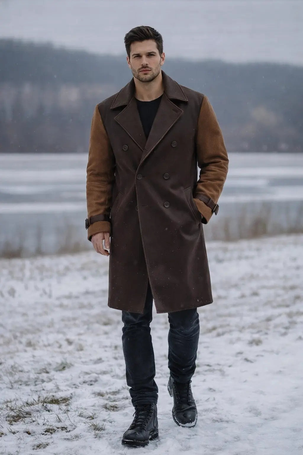 Comet Long Coat Custom Leathers