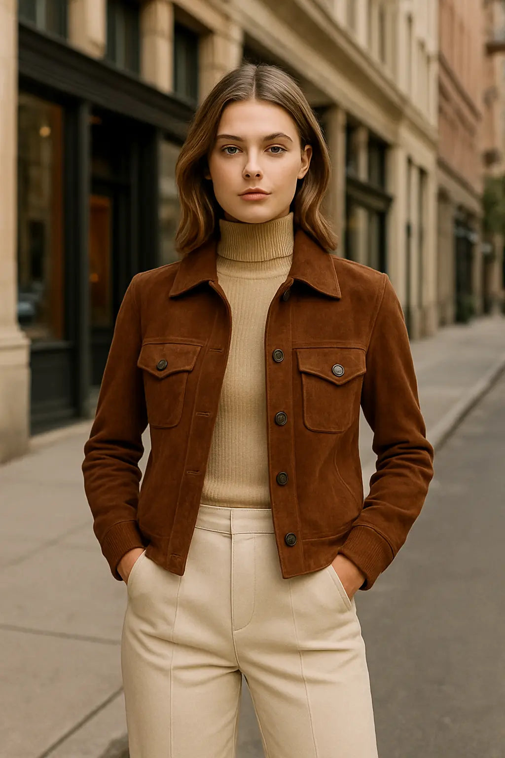 Olivia Jacket Custom Leathers