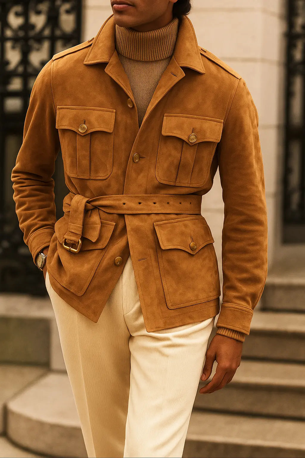 Hunting Coat Custom Leathers