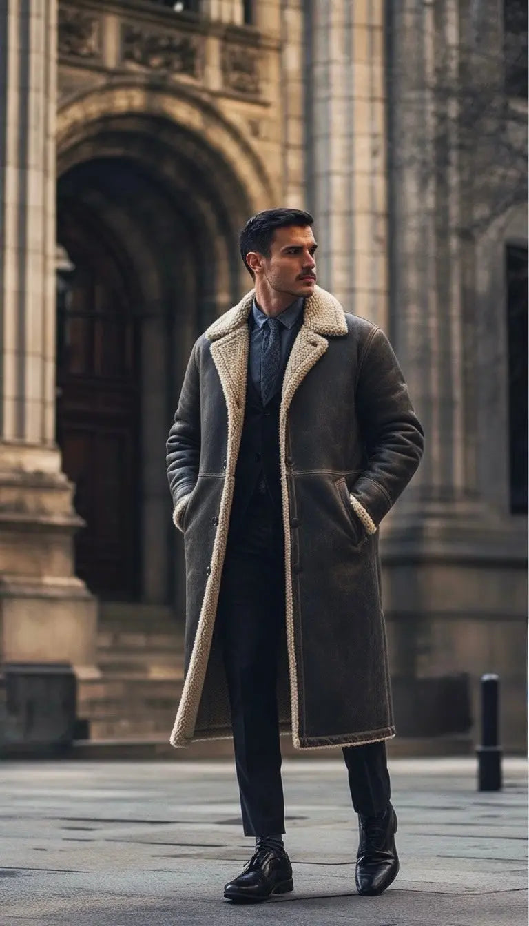 Tundra Long Coat Custom Leathers