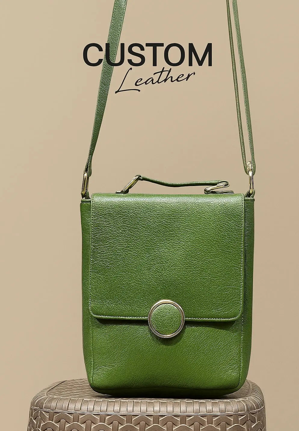 Girls' daily crossbody in brown