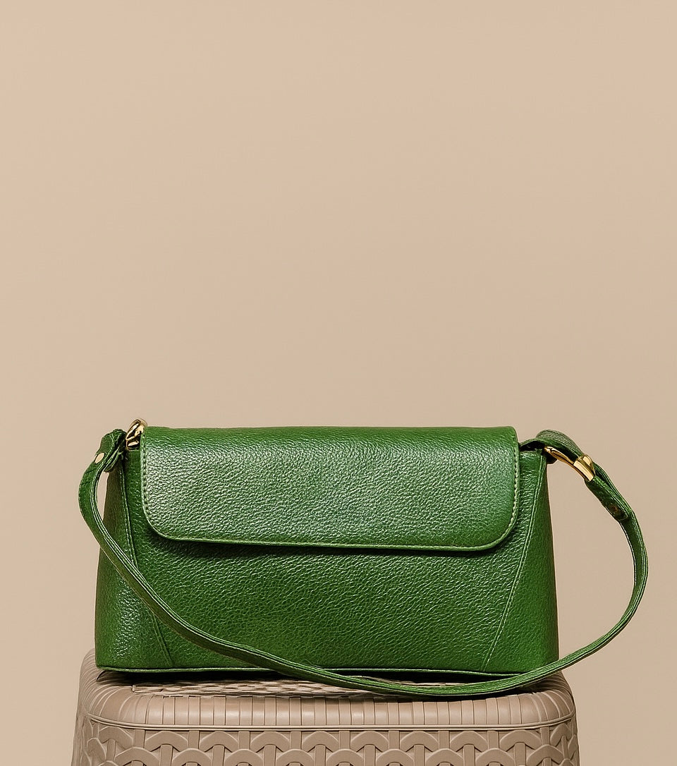 Girls' compact sling in beige