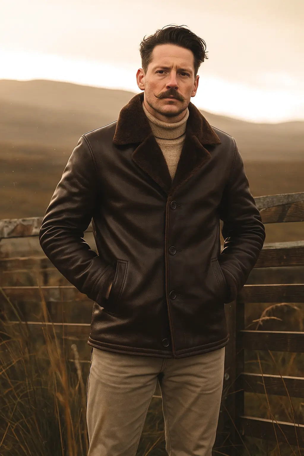 Dominion Coat Custom Leathers