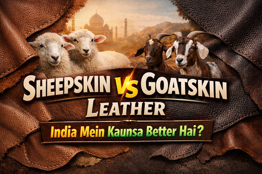 Sheepskin vs Goatskin Leather — India Mein Kaunsa Better Hai?