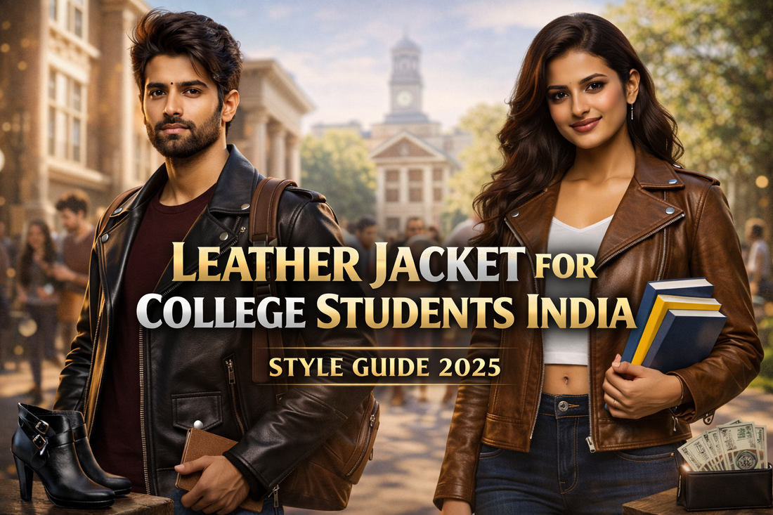 Leather Jacket For College Students India — Style Guide 2026