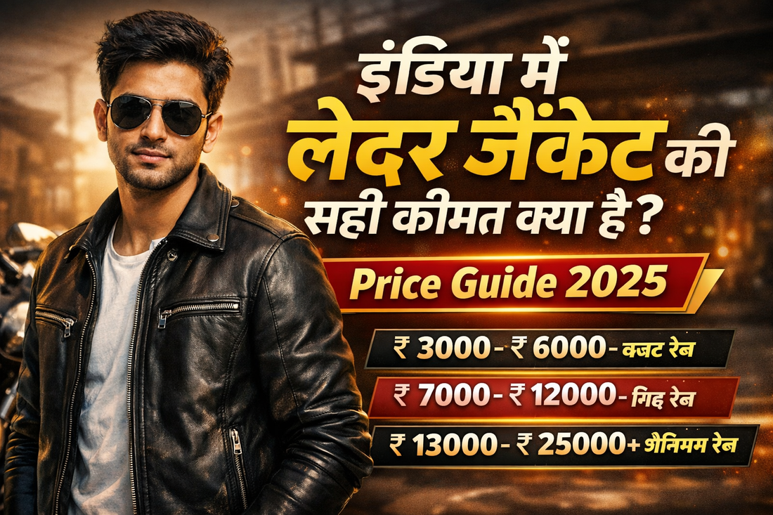 India Mein Leather Jacket Ki Sahi Kimat Kya Hai? — Price Guide 2026