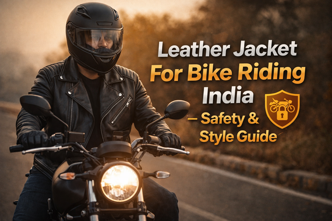 Leather Jacket For Bike Riding India — Safety & Style Guide