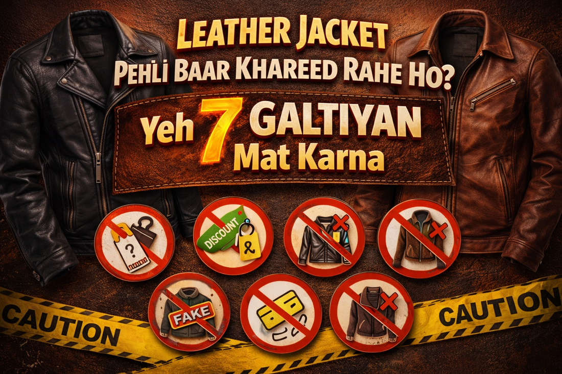 Leather Jacket Pehli Baar Khareed Rahe Ho? Yeh 7 Galtiyan Mat Karna