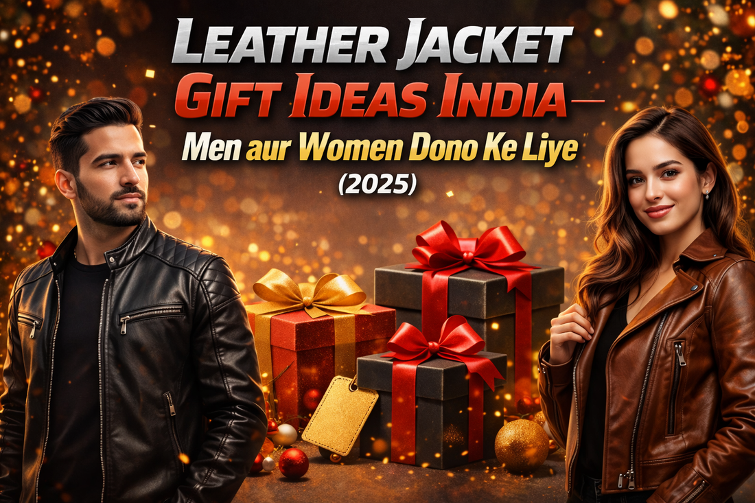 Leather Jacket Gift Ideas India — Men aur Women Dono Ke Liye (2026)
