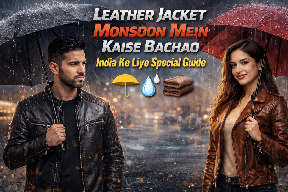 Leather Jacket Monsoon Mein Kaise Bachao — India Ke Liye Special Guide
