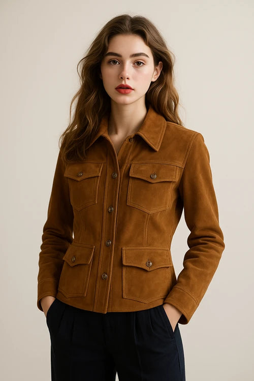 Women Suede Jackets