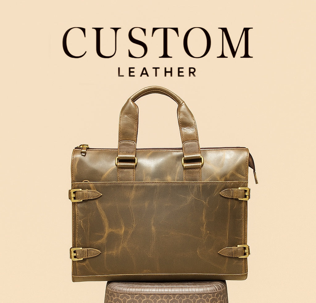 Vintage Leather Office Bag