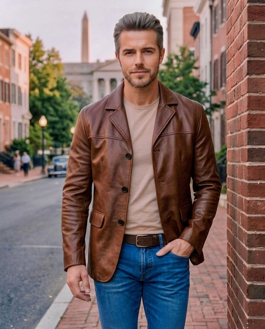 Leatherhide Blazer