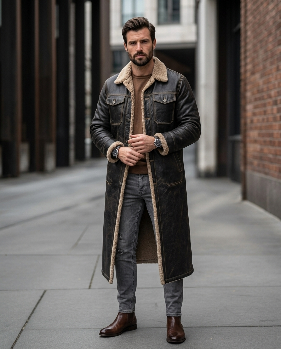 Obsidian Long Coat
