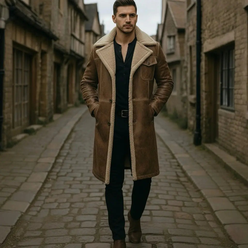 Samurai Long Coat Custom Leathers