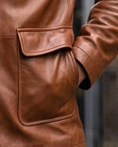 Boston Heritage Long Leather Coat