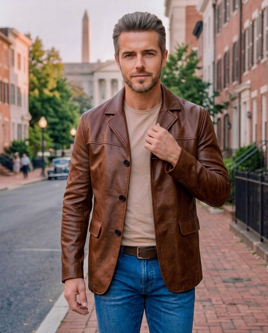 Leatherhide Blazer