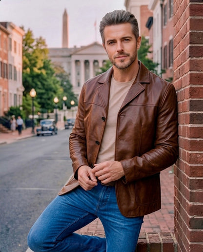 Leatherhide Blazer