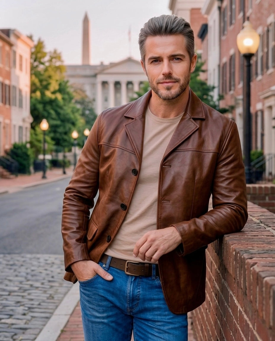 Leatherhide Blazer