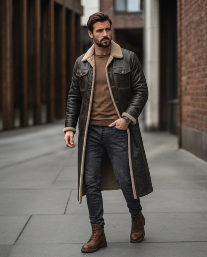 Obsidian Long Coat